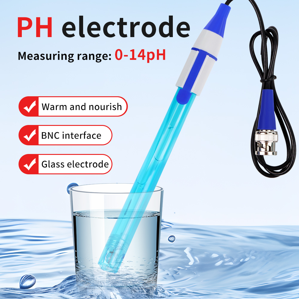 Ph Meter Digital Water Tester - Sonda de electrodo PH ORP, conector