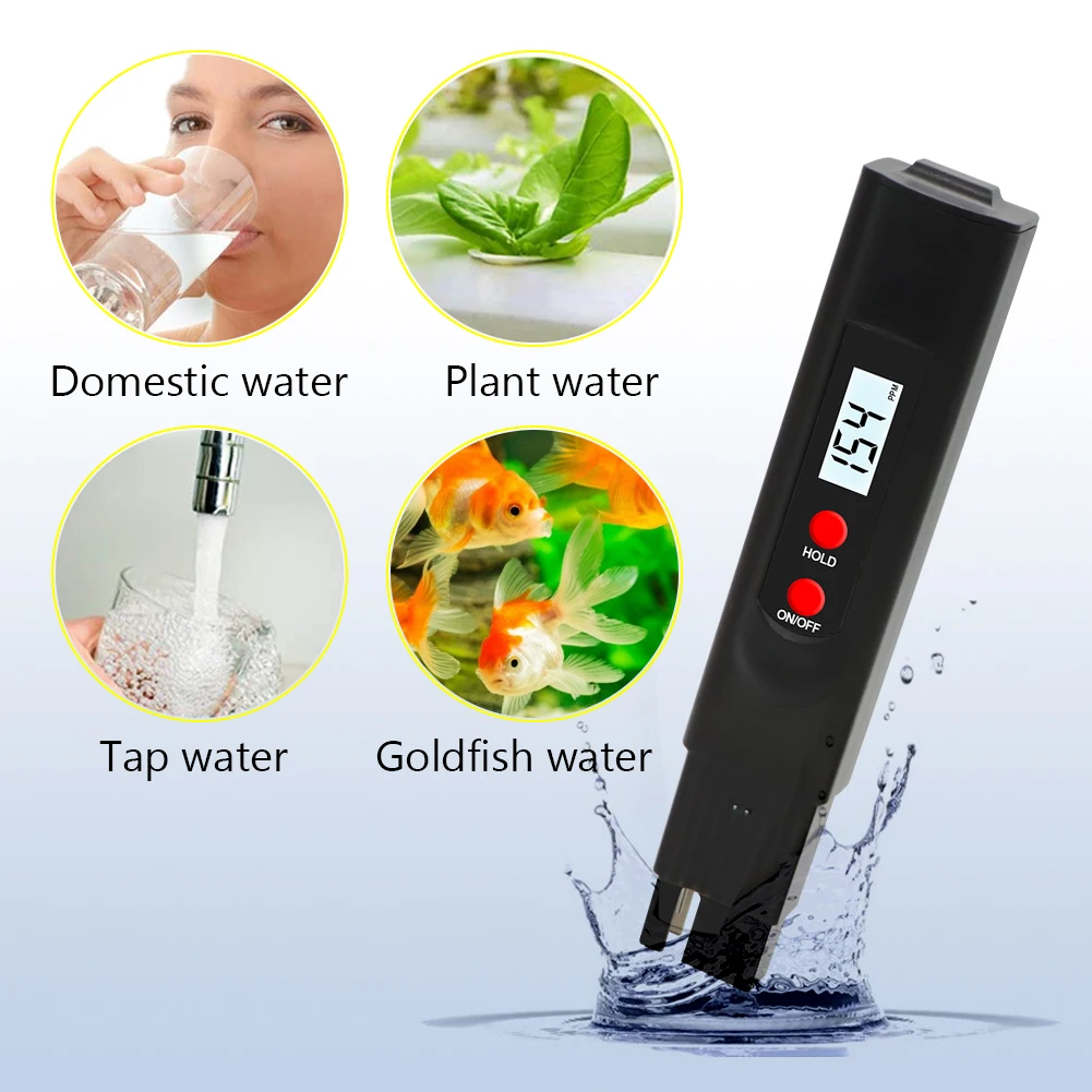 Pluma TDS de alta precisión, i - Ph Meter Digital Water Tester reseña y precio