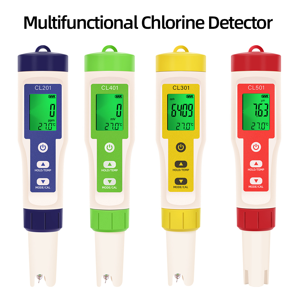 Medidor de temperatura PH/CL2/ - Ph Meter Digital Water Tester reseña y precio