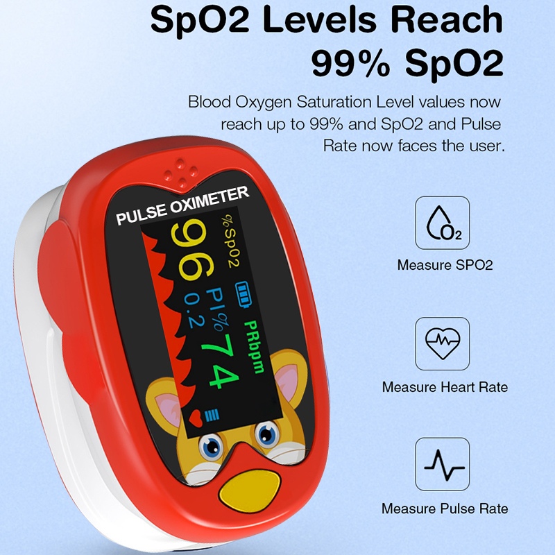 Oxímetro de pulso para la yema - Pulse Oximeter Fingertip Rechargeable reseña y precio