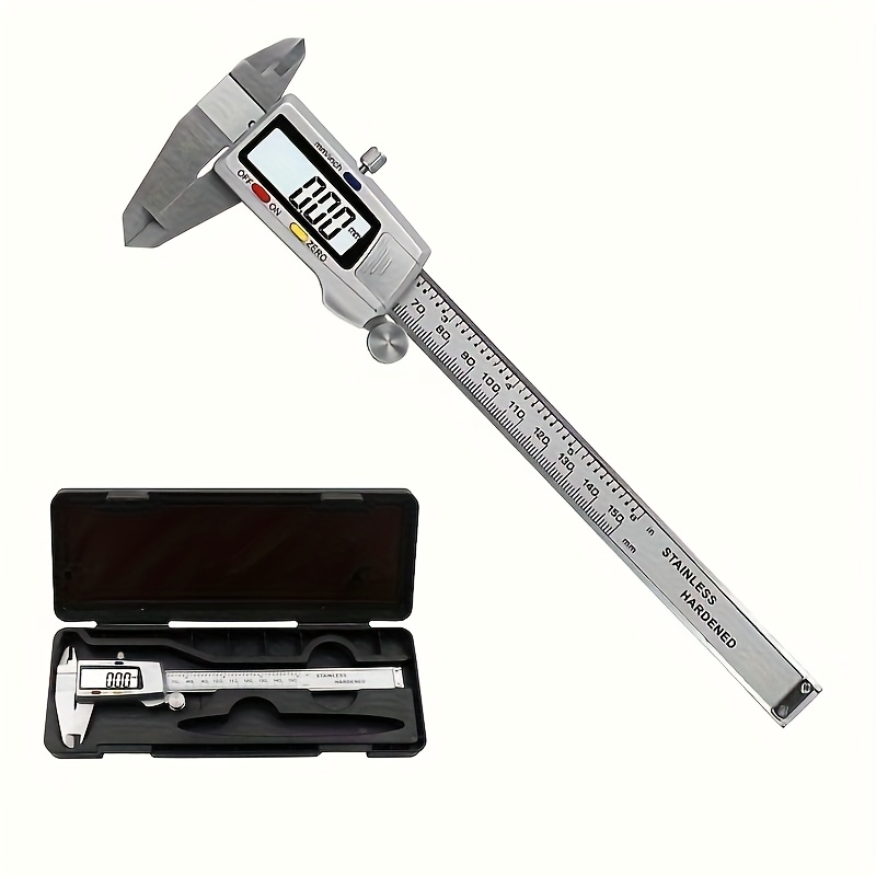 Herramienta de Medición de 150 - Digital Caliper 150Mm Stainless Steel reseña y precio