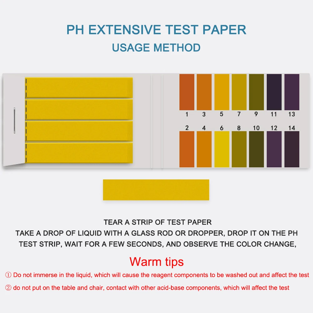 80-400 Uds tiras reactivas de  - Ph Meter Digital Water Tester reseña y precio